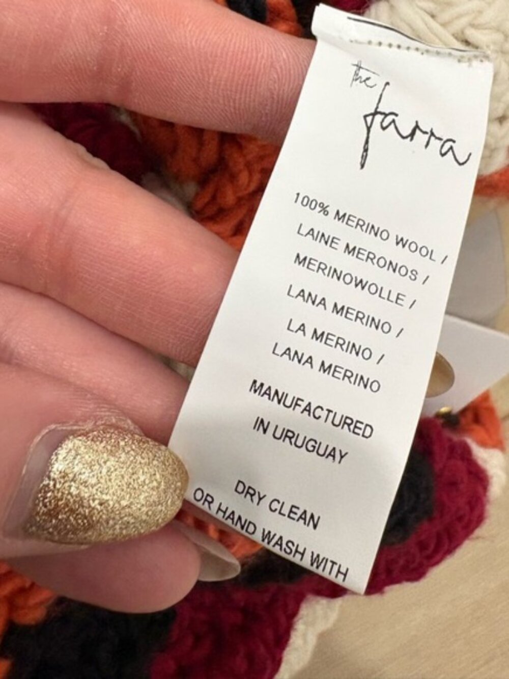 FREE PEOPLE “THE FARRA” CROCHET KNIT PANTS RARE  BOHO ICON  FESTIVAL STATEMENT - Picture 9 of 11